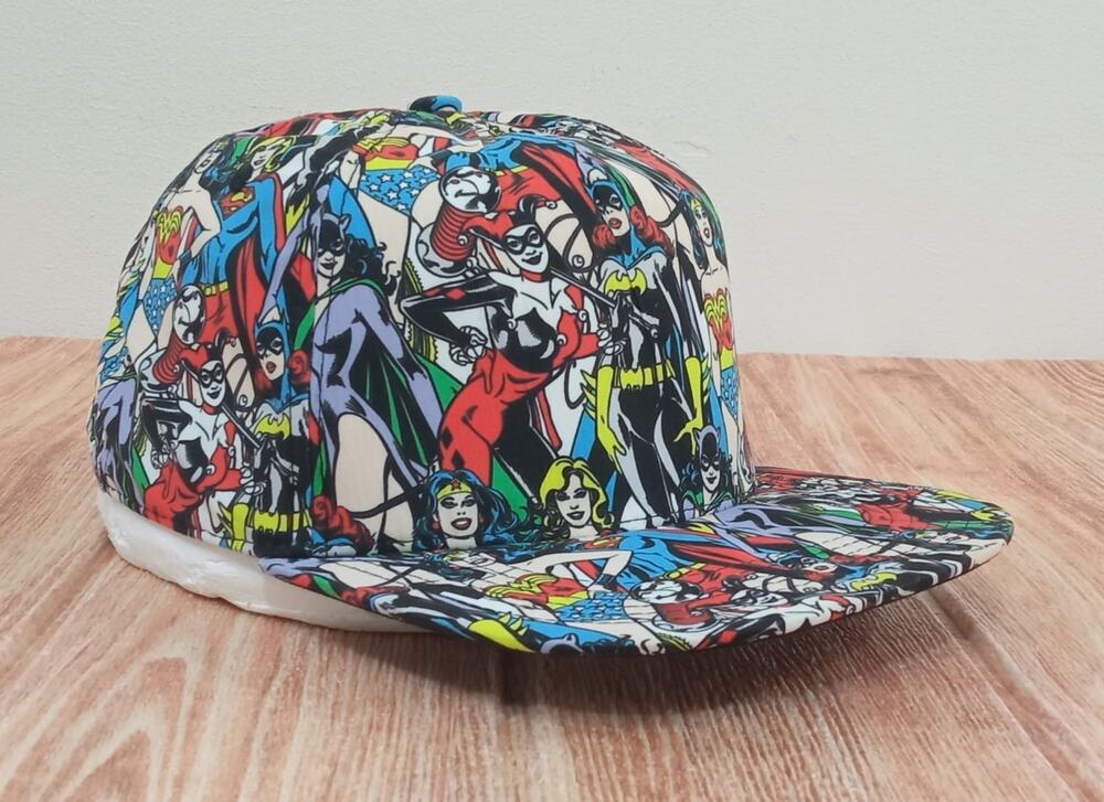 DC Comics Printed Unisex Baseball Cap vgc Adjustable NWOT